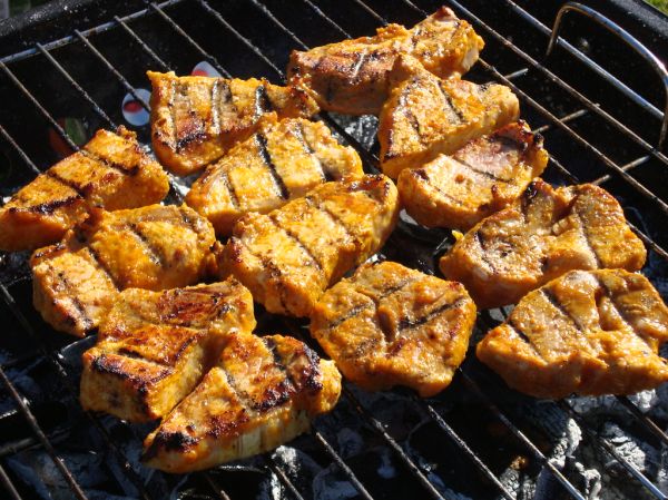 Churrasco de inauguração